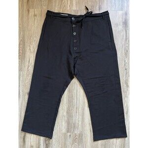 Zara Pants Women’s Size XL Black Culottes From 90's Style